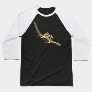 Spinosaurus Aegyptiacus (skeleton diving) Baseball T-Shirt